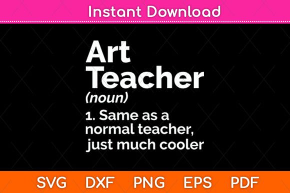 Art Teacher Definition Funny Back To