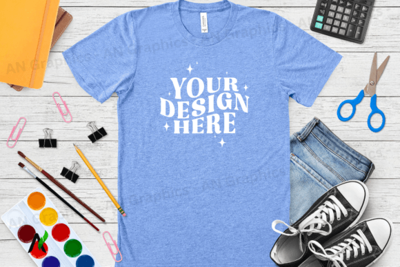 Bella Canvas 3413 Unisex Mockup - 057