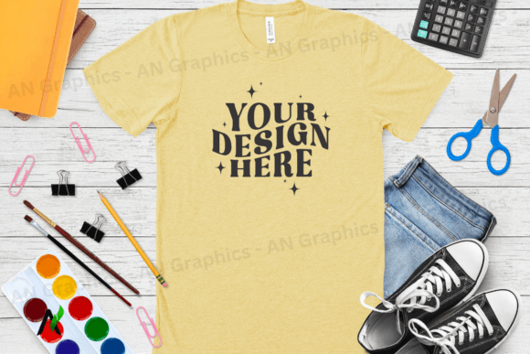 Bella Canvas 3413 Unisex Mockup - 083