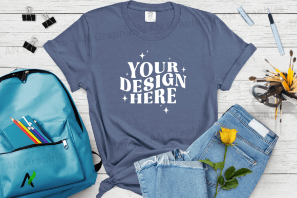 Comfort Colors 1717 Mockup - 005: A Professional T-Shirt Design Tool for Everyone