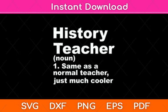 History Teacher Definition Funny Back To