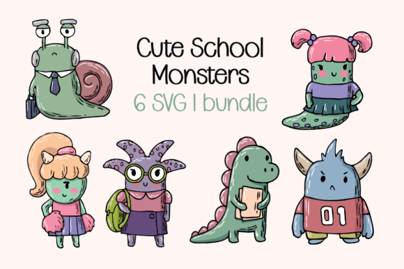 School Monster Squad: A Creative Resource for Educational and Craft Projects