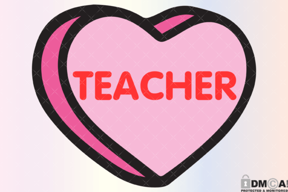 Teacher Conversation Heart Svg PNG: A Versatile Digital Asset for Modern Creators
